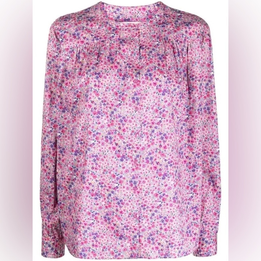Xala long-sleeve blouse from BA&SH